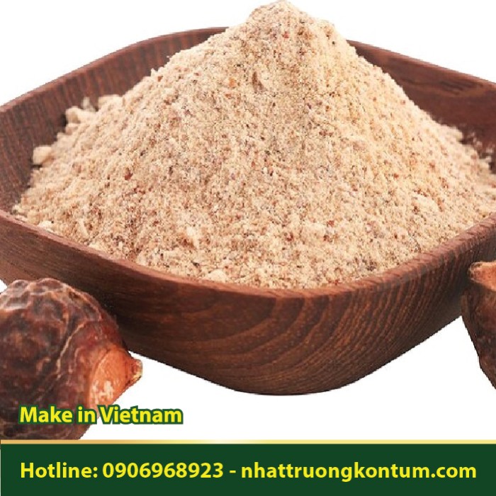 Bột Trái Bồ Hòn Tách Hạt - Sapindus saponaria Powder Vietnam - Túi 1kg