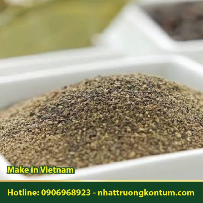 Bột Hồ Tiêu Đỏ - Tiêu Chín - Tiêu Ăn - Hồ Tiêu Nhật Trường Kon Tum - Red Piper nigrum - Pepper Kon Tum Powder Vietnam - Túi 1kg