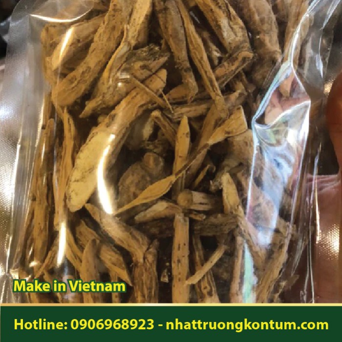 Rễ Cát Sâm Khô - Sâm Núi Dành - Sâm Tiến Vua - Millettia speciosa Root Dried Vietnam - Túi 1kg