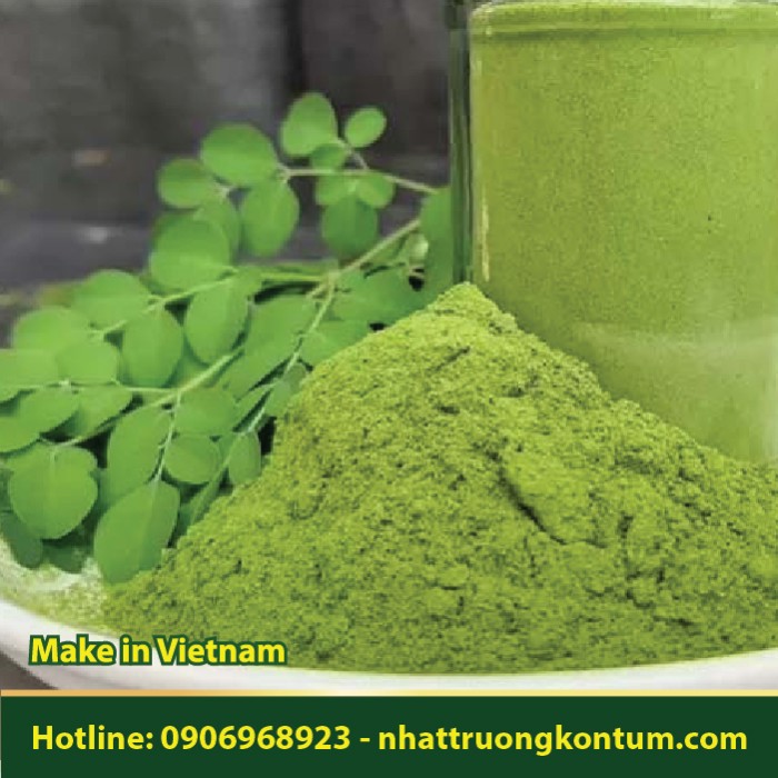 Bột Lá Chùm Ngây - Moringa oleifera Leaf Powder - Túi 1kg