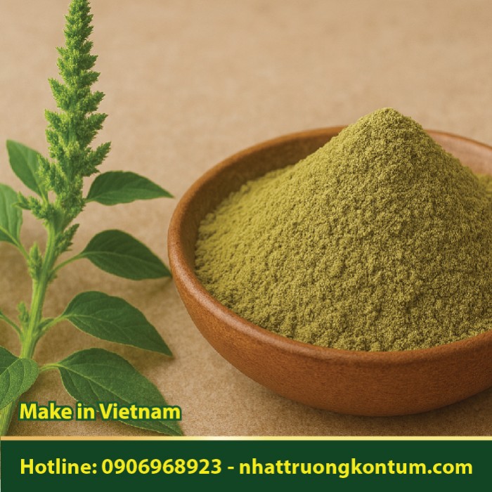 Bột Dền Gai - Dền Mọc Hoang - Amaranthus spinosus Powder - Túi 1kg
