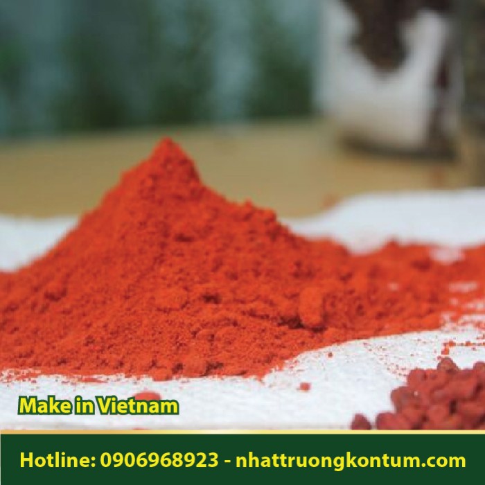 Bột Hạt Điều Màu - Hạt Điều Đỏ - Hạt Cà Ri - Bixa orellana Powder - Túi 1kg