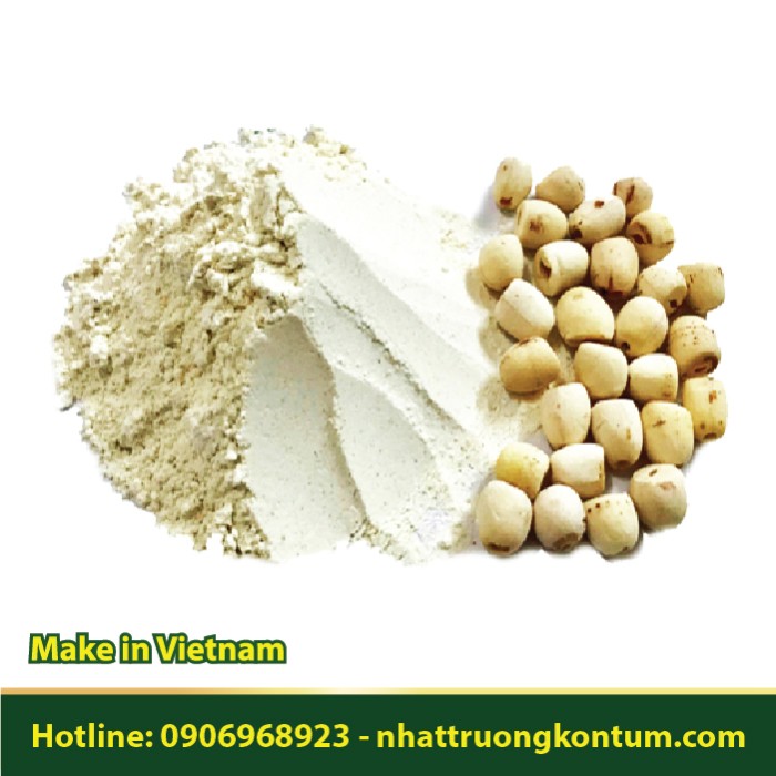Bột Hạt Sen - Nelumbo nucifera Powder Vietnam - Túi 1kg