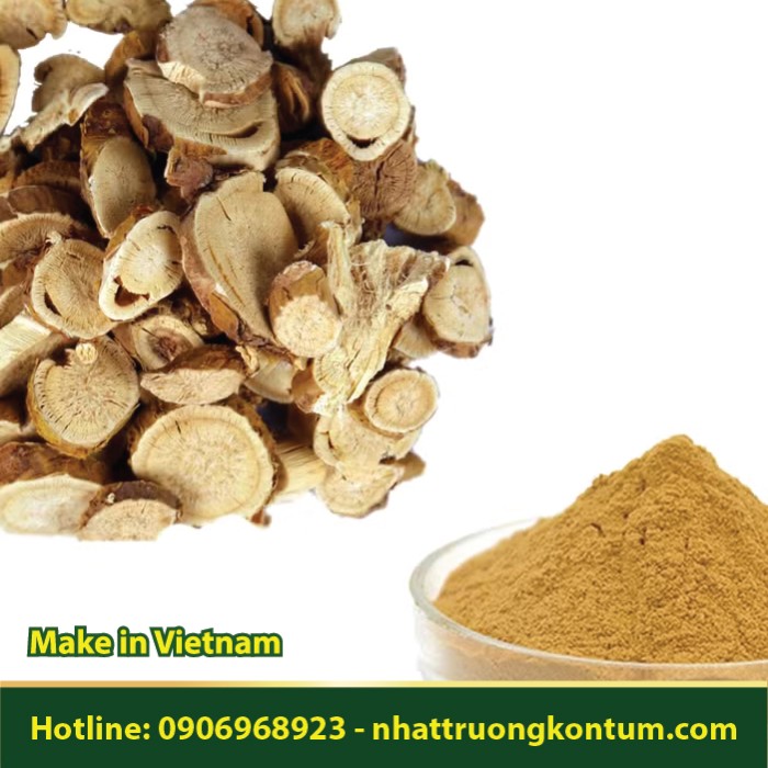 Bột Khổ Sâm Cho Rễ - Sophora flavescens Powder - Túi 1kg
