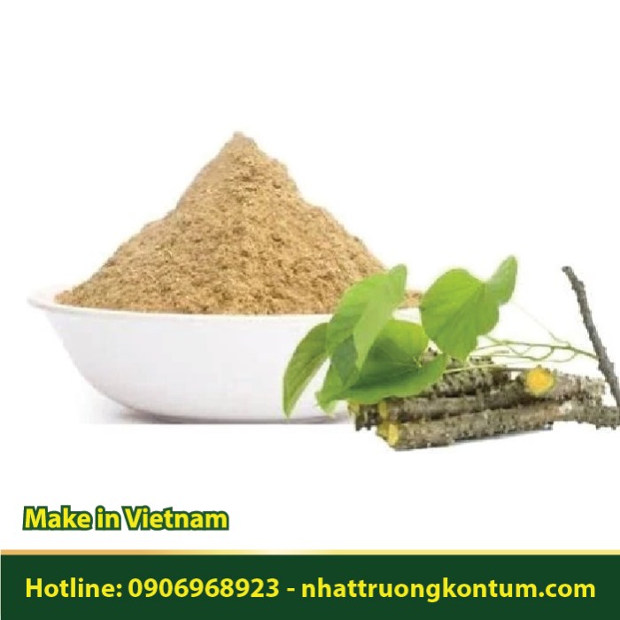 Bột Dây Ký Ninh Khô - Dây Thần Thông - Dây Cóc - Tinospora crispa Powder - Túi 1kg