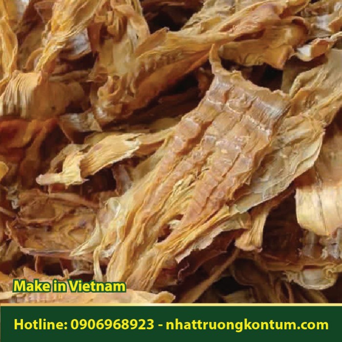 Măng Nứa Kon Tum Bắc Tây Nguyên - Dried Bamboo Shoot Vietnam - Túi 1kg