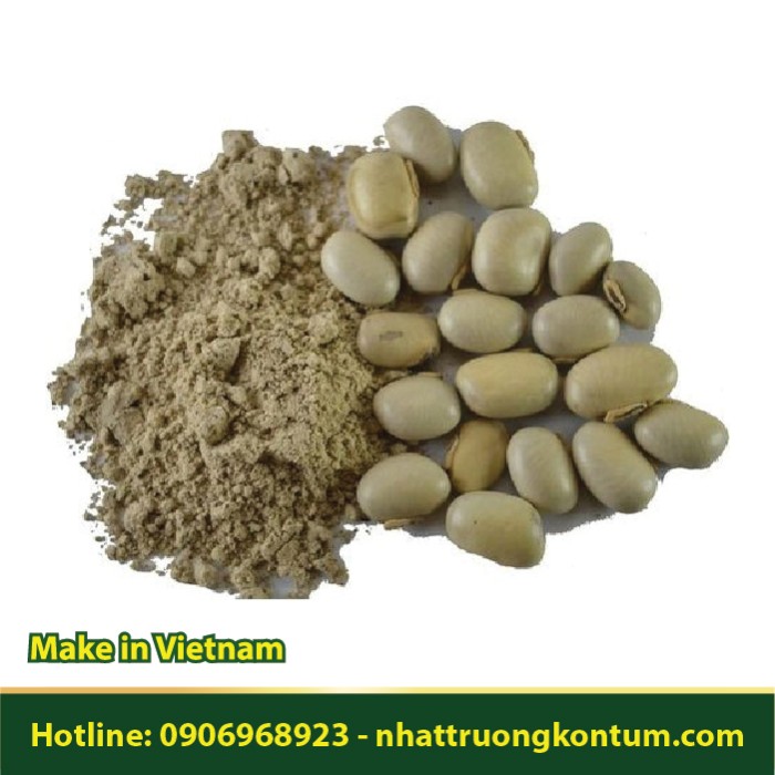Bột Hạt Mắt Mèo - Đậu Mèo Rừng - Mucuna pruriens Powder - Túi 1kg