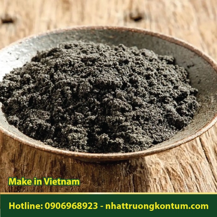 Bột Mè Đen - Bột Vừng Đen Nhật Trường Kon Tum - Seed Sesamum indicum Powder Vietnam - Túi 1kg