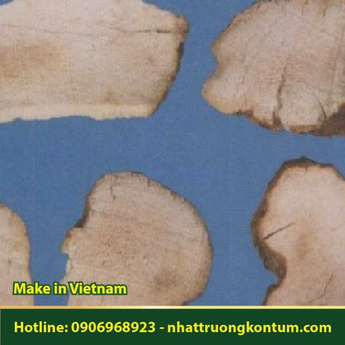 Thổ Phục Linh Trắng, Củ Khúc Khắc thái lát khô Kon Tum Việt Nam - Smilax glabra White Roxb Kon Tum Vietnam - Túi 1kg