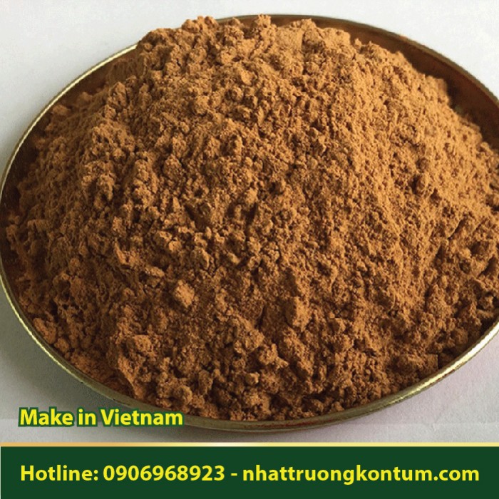 Bột Thổ Phục Linh Trắng, Củ Khúc Khắc thái lát khô Kon Tum Việt Nam - Smilax glabra White Powder Kon Tum Vietnam - Túi 1kg