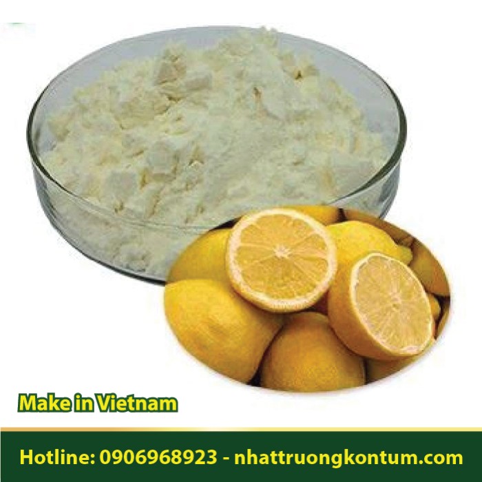 Bột Chanh Lát Khô - Citrus aurantifolia Powder Vietnam - Túi 1kg