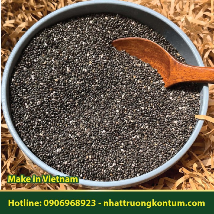 Hạt Chia - Salvia hispanica - Túi 1kg