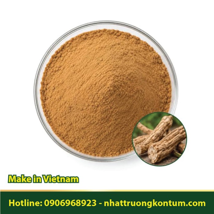 Bột Tiền Hồ - Peucedanum decursivum Powder - Túi 1kg